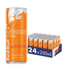 Boisson énergisante Red Bull - Red Bull The Apricot Edition - Abricot Fraise 24x250ml