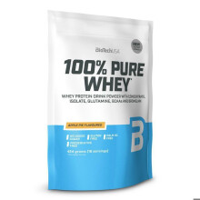 Whey concentrée BioTech USA - 100% Pure Whey - Apple Pie 454g