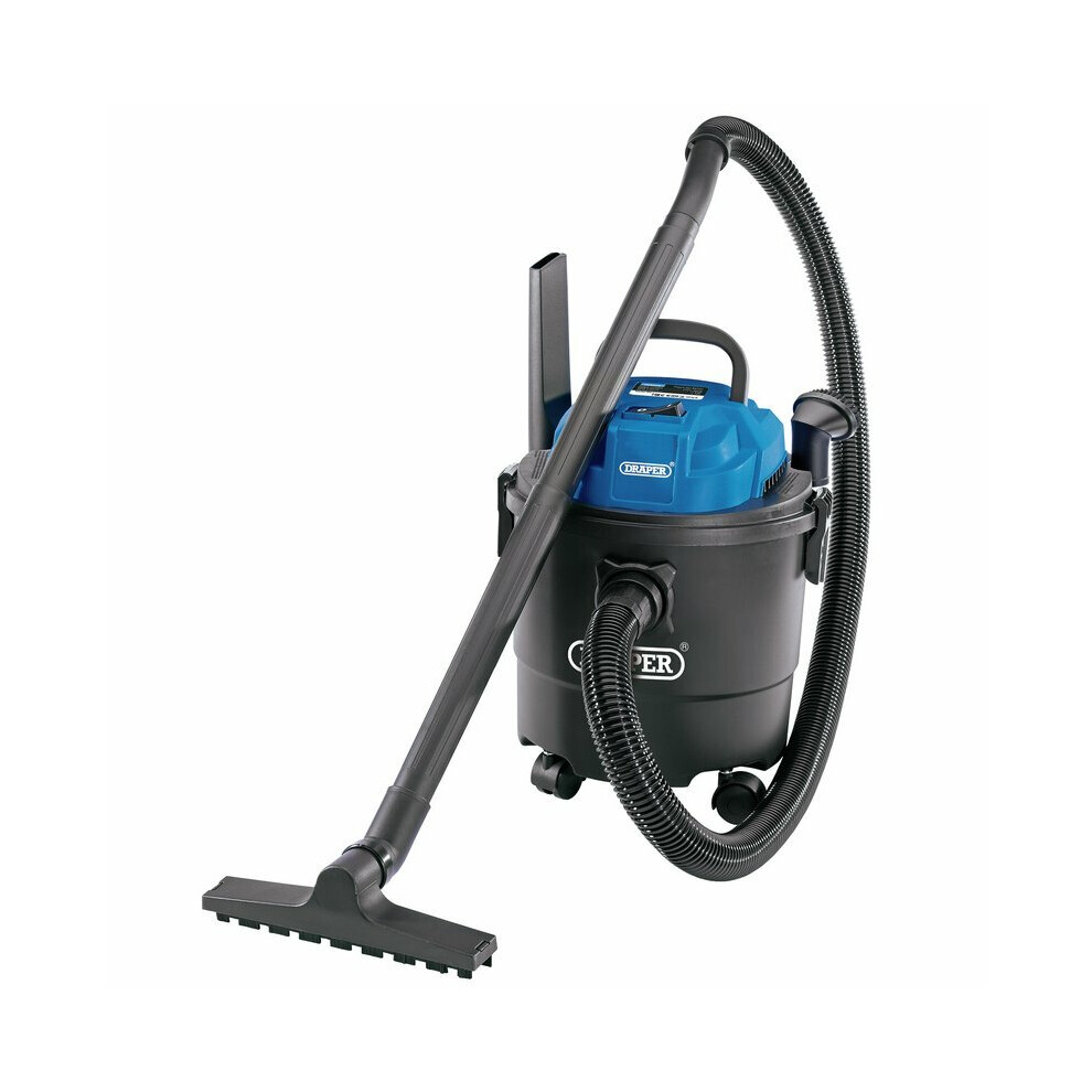 Draper 230V Wet & Dry Vacuum Cleaner, 15L, 1250W