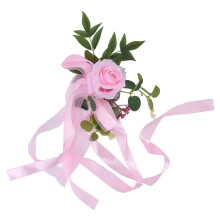 Artificial Wedding Flowers, Graceful Silk Rose Chair Decorations with Durable Silk Fabric, Elegant Aisle Decorations for Your Unforgettable Event