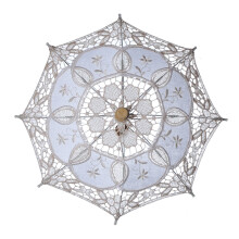 Ombrello da matrimonio per foto, stile vintage, design elegante, design classico, leggero, protezione solare, impermeabile, multifunzione, materiale