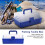 Neutral Color, Portable Storage Solution, Multipurpose Craft Boxes, Secure Closure Latch, Tough And Comfortable Handle 2