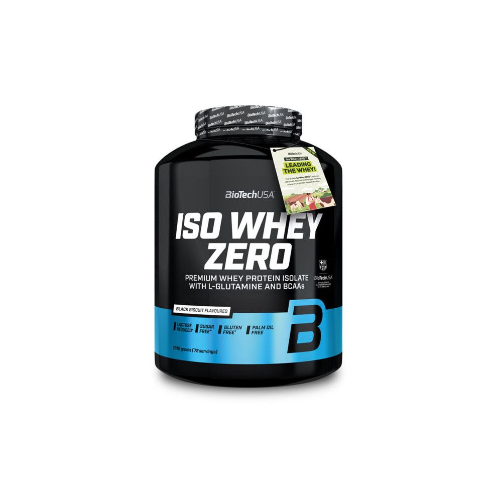 Biotechusa Black Iso Whey Zero, Biscuit - 1816G - Image 3