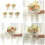 Artificial Silk Cloth Rose Peony Flower Bouquet for-bean paste 3