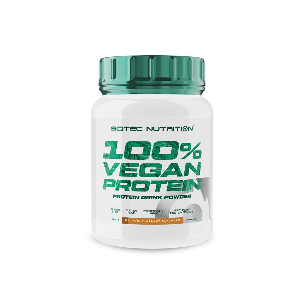 Scitec Nutrition 100% Vegan Protein 5 Plant-Based Protein Hazel Walnut - Image 3