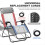 12PCS Zero Chair Replacement Cord Laces Antigravity Cords Bungee Elast 6