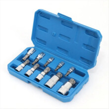 10-Piece 12-Point Star Head Socket Set (with Case) Automotive Tool Kit