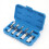 10-Piece 12-Point Star Head Socket Set (with Case) Automotive Tool Kit 2
