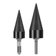 Wiertło do drewna opałowego z powłoką tytanową, wytrzymała śruba stożkowa zapewniająca niezawodną pracę, stal węglowa o wysokiej