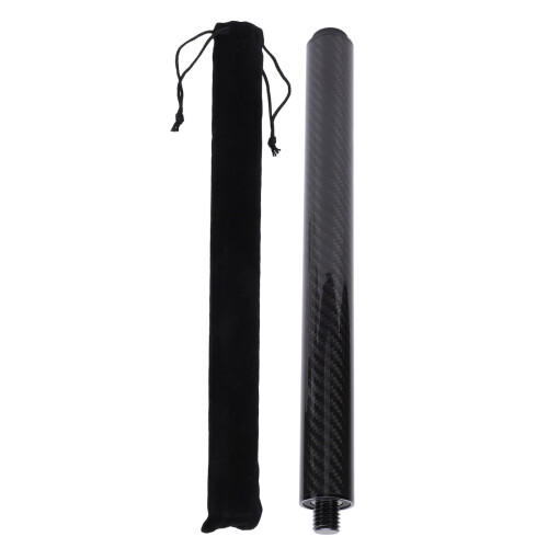 Pool Queue Verlängerung Stick 12 Zoll Carbon Fiber
