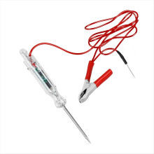 Auto Circuit Tester with Voltmeter Dual Color Polarity Indicate LED Di