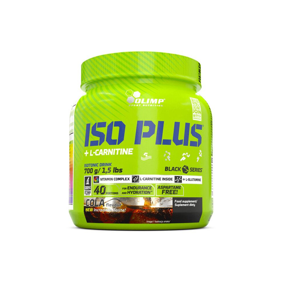 Olimp Sport Nutrition {Aisle K} Olimp Nutrition | Iso Plus- Cola | 1 X 700G