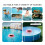 Solar Powered Pool Thermometer with RGB Atmosphere Light Intelligent O 5