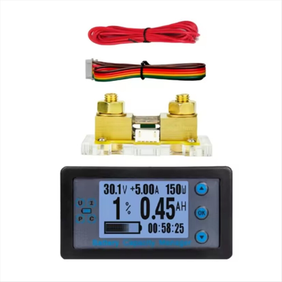 Energy Meter 100A Ammeter Voltmeter Wattmeter Digital Multimeter 8-120 4852827095877