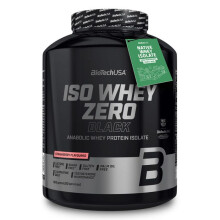 Iso Whey Zero Black, Strawberry - 1816 Grams