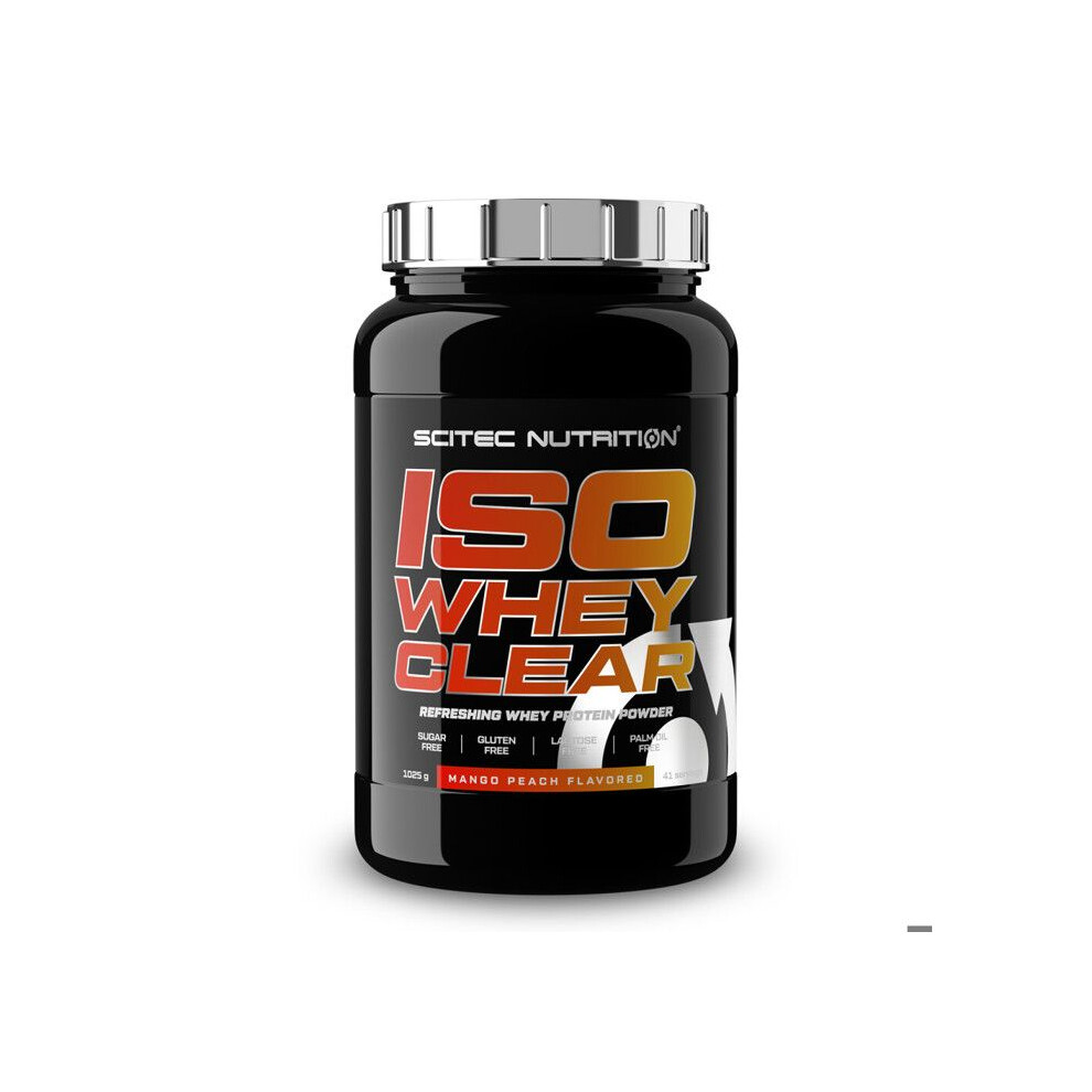 Scitec Peach Iso Whey Clear, Mango - 1025G - Image 3