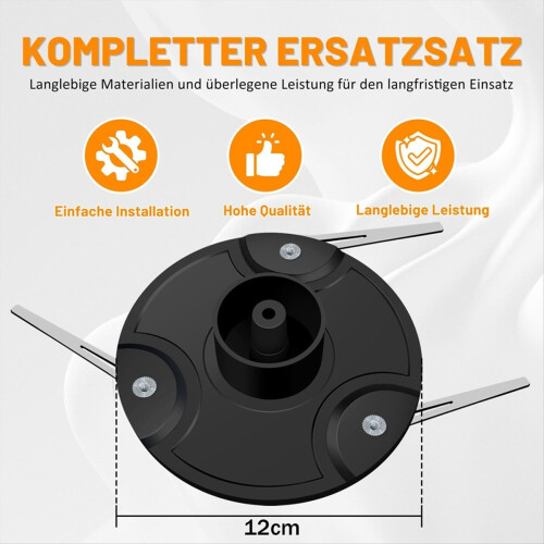 Cordless Lawnmower Replacement Blade Plate for Item 9822, 14702, with 2