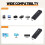 50M 1080P Wireless -Compatible Video Audio Transmitter Receiver Extend 4