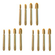 12PCS Different Size Rubber Caulking Tool,Caulking Spatulas Caulk Finishing Tool for Tiles Sink Joint Skirting