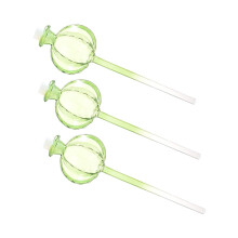 Selfwatering stakes for plants, 3pack, automatic watering globes, durable and easy to use for the garden.