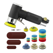 Air Sander Mini Pneumatic 1In/2In/3In Grinding Machine Set for Car Pol