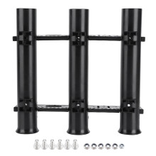 Porta canne multifunzionale Facile installazione Supporto per canne da pesca a montaggio laterale per barca kayak garage, design scanalato fissaggio