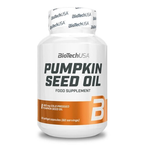 Pumpkin Seed Oil, 1000mg - 60 softgels