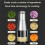 Garlic Press Multifunctional Manual Garlic Cutter for Mincing Garlic 4