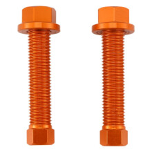 Hinter Achse Blockiert Ketten Einstell Schraube für KTM SX SXF EXCF 125 150 250 350 450 530 690 990 1190 Adventure (Orange)