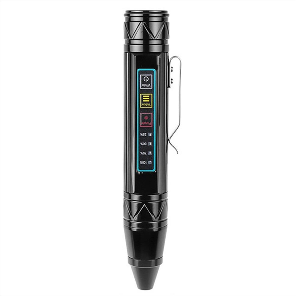 1366 Pen Uv Flashlight Stepless Dimming Light Money Detector Lamp Torc 4852827003049