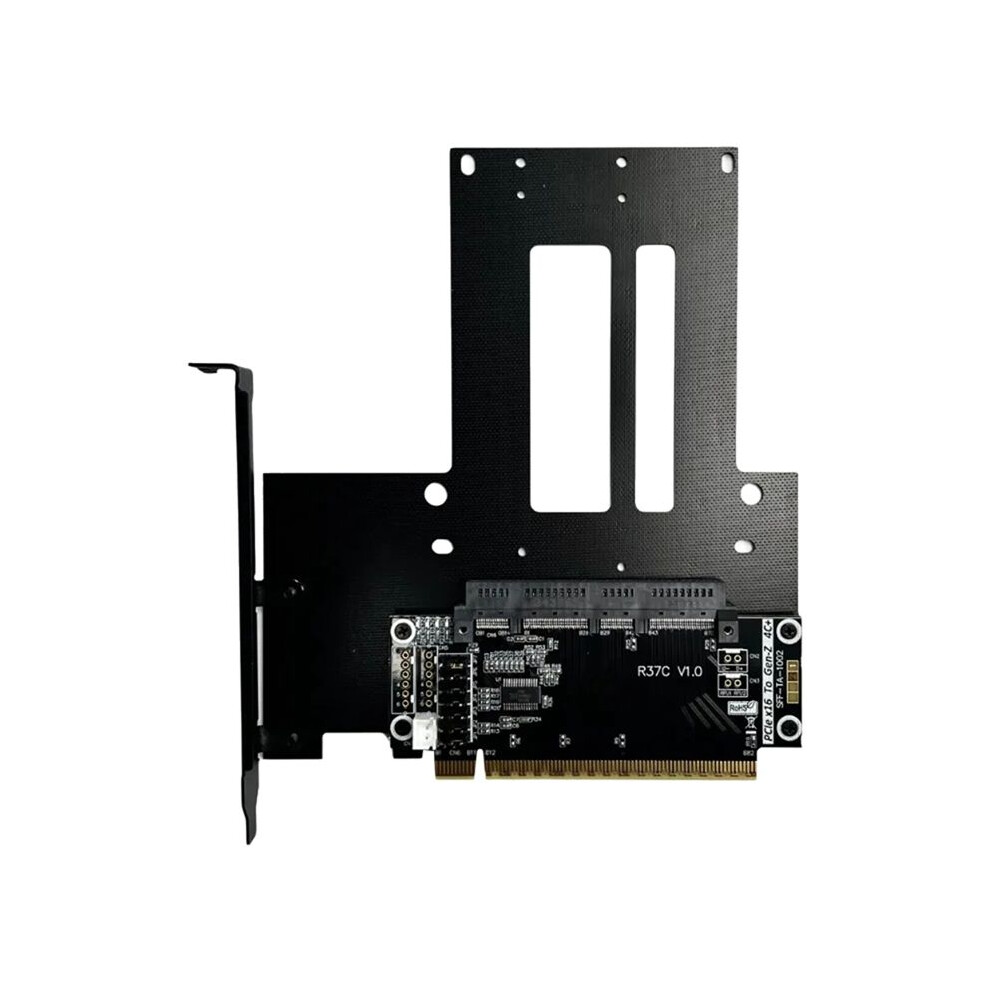 512Gbps Pcie 5.0 X16 To 4C+ Riser Card 4C+ Expansion Testing Protection Adapter Card Edsff Server Gen5 16X Extender 6132625397464