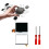 For NDSL LCD Touch Screen+Down Screen Kit with Screwdriver for NDSL Game Console Replacement Screen Kit 5