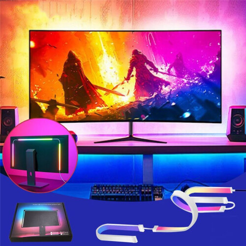 Gaming Lights Sync Strip  Ambient Lighting PC Display Backlight Lights Strip  Control Party Screen Light 2