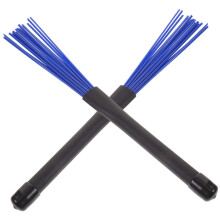 Drum Brushes Nylon Retractable Jazz Snare Drum Sticks with Durable Plastic Handle
