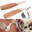 2PCS Stainless Steel Beech Carving Knife Scraper Spoon Handle Set Begi 6