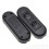 2X Embedded Wire  Black Duplex  Straight-Through Rocker  Suitable for Dual-Control Desk Lamp 6
