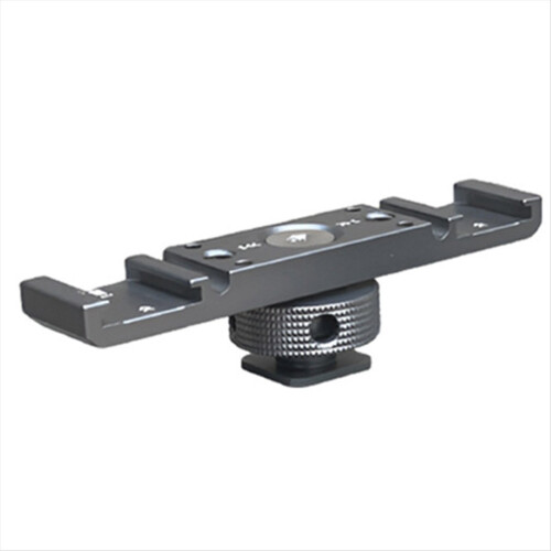 Cold Shoe Mount Adapter ExtensionBar Bracket Stand for Camera MobilePh