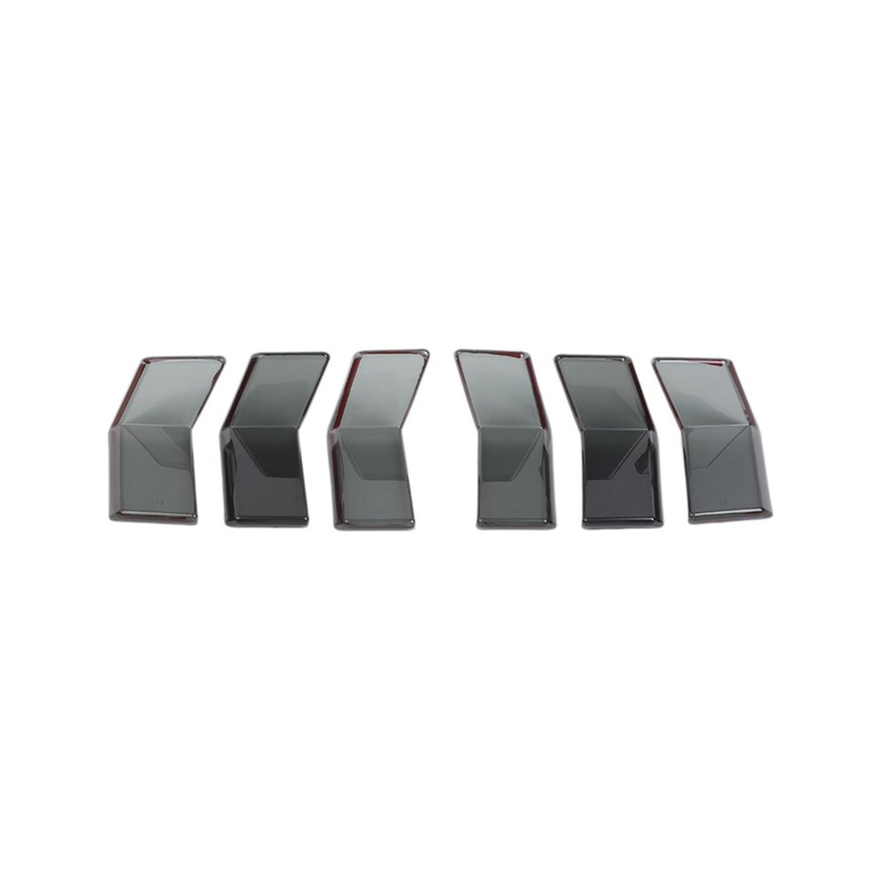 Tail Lamp Guard Cover Trim For Ford Mustang Gt S650 2024 2025 Tail Lens Cover Smoke Light/Black 6133340703103