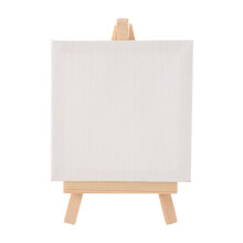 20Pcs Canvas Drawing Board with Easel, Painting Canvas Panel, Suitable for Art Painting Party Supplies