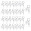 30 Pcs Engravable Metal Keychain Blank Rectangle Stamping Blanks for E 1