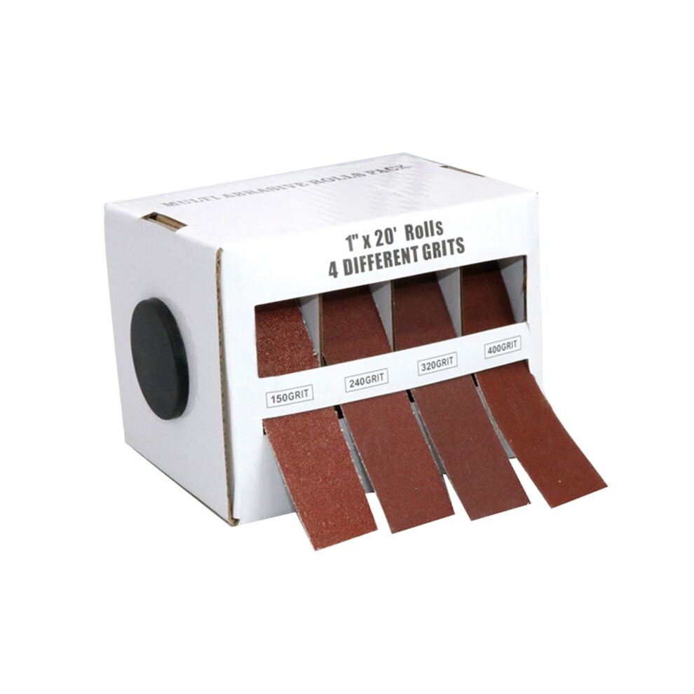 Abrasive Tool Sandpaper Roll 6 Meter 25Mm Width Sanding Paper Emery Cloth Roll Grit 150 240 320 400 Grit Polishing Bel 6133869958787