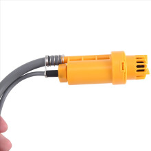 12V Autodusche Universal Waschmaschinen-Reinigungswerkzeug Gelb