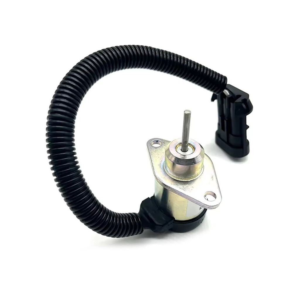 1J710-60011 12V Fuel Shut Off Solenoid 6691313 7000769 For Bobcat S160 S185 S205 450 1E137-60012 Stop Solenoid Light 6131313582151