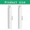 8PCS Tree Protectors 2 Size Plastic Spiral Guard Trunk Protector Wrap 1