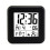 Perpetual Calendar Alarm Clock,Bedside Voice-Activated Clock with Backlight,Clock for the Elderly with Temperature Black 1