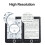 Portable 6 Inch Ebook Reader Ink Screen Electric Reader 8GB Memory Digital Electric Book Reader for Home Commuting 6