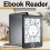 Portable 6 Inch Ebook Reader Ink Screen Electric Reader 8GB Memory Digital Electric Book Reader for Home Commuting 2