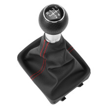 5 Speed Gear Stick Shift Knob 6Q1711113 for VW Polo 9N 9N2 9N3 Gear Shift Knob Lever Shifter Gaiter Boot Accessories