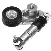 Aux Belt Tensioner for LR2 Range Evoque V-Ribbed Drive with Roller LR0