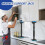 Bathroom Cabinet Door Install Support 19-44cm Height Adjustable Pulley 5